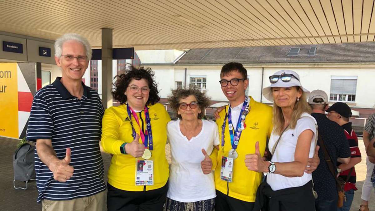 Special Olympics: Gold und Silber nach Hause gebracht