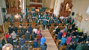 Musikverein Rohmatt: Musik und Gesang hallt durch Kirche